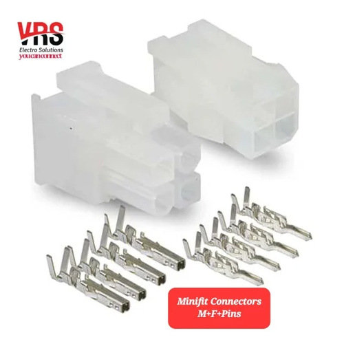 4WAY M Plus F Plus Pins Minifit Connector