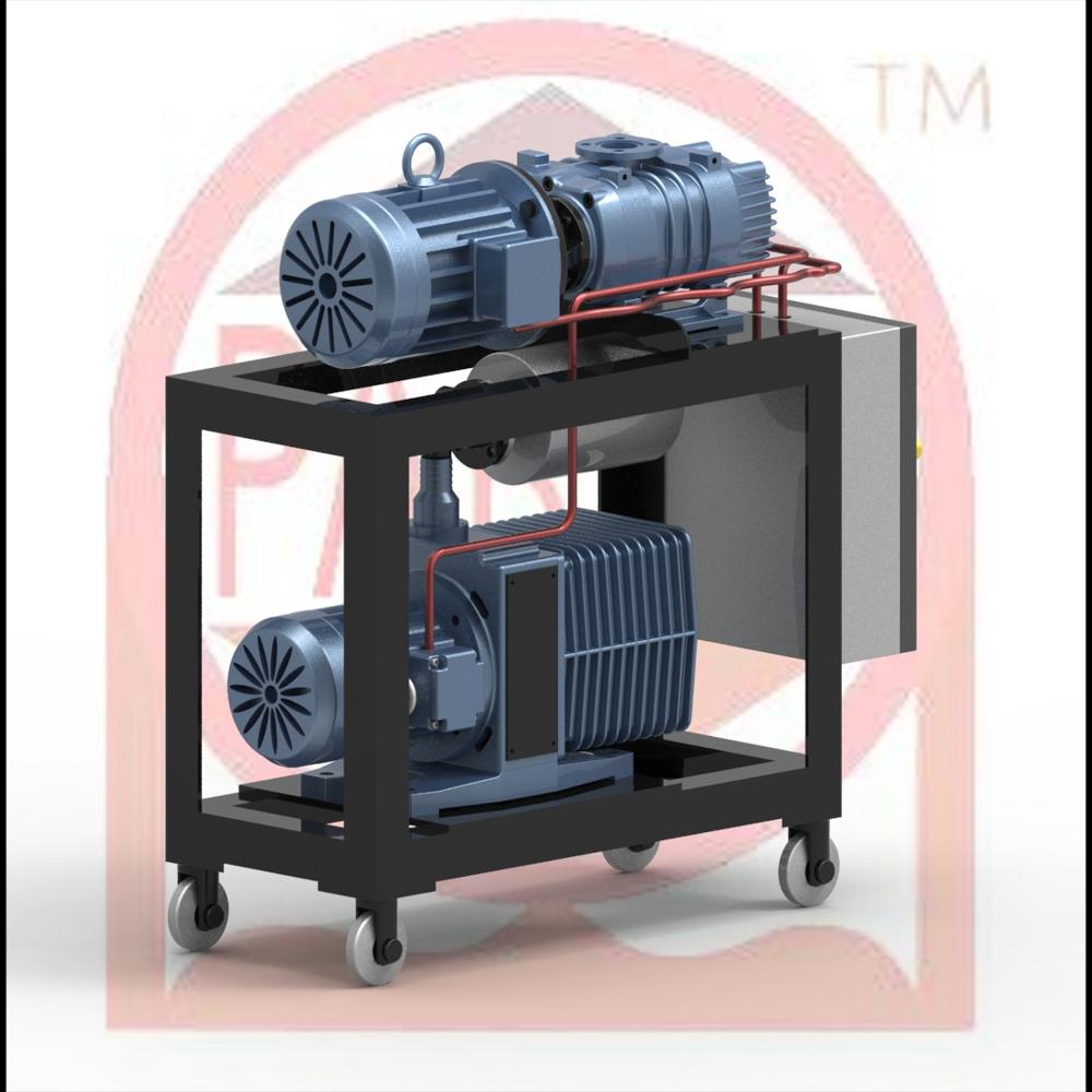 New Power Plant 0.001Torr Twin Lobe Compact Vacuum System