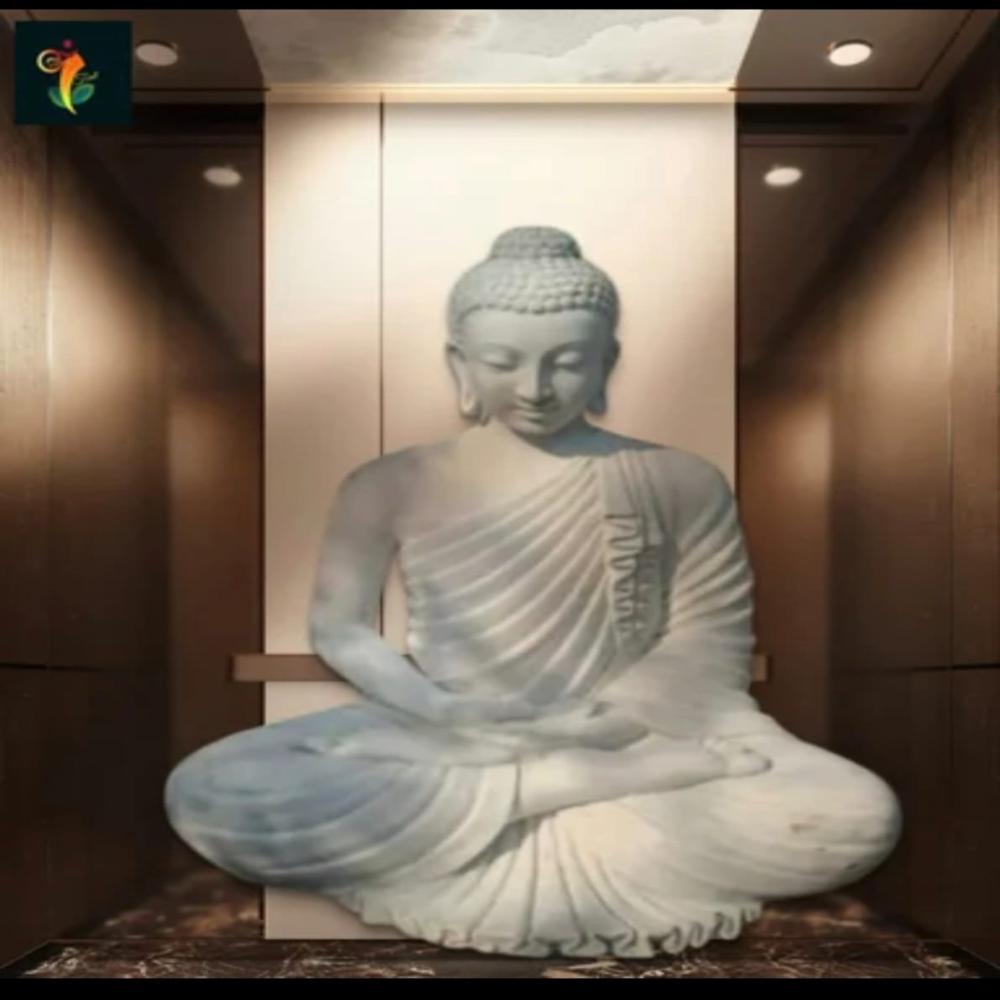 Frp Lord Buddha - Coating Type: Powder Coating