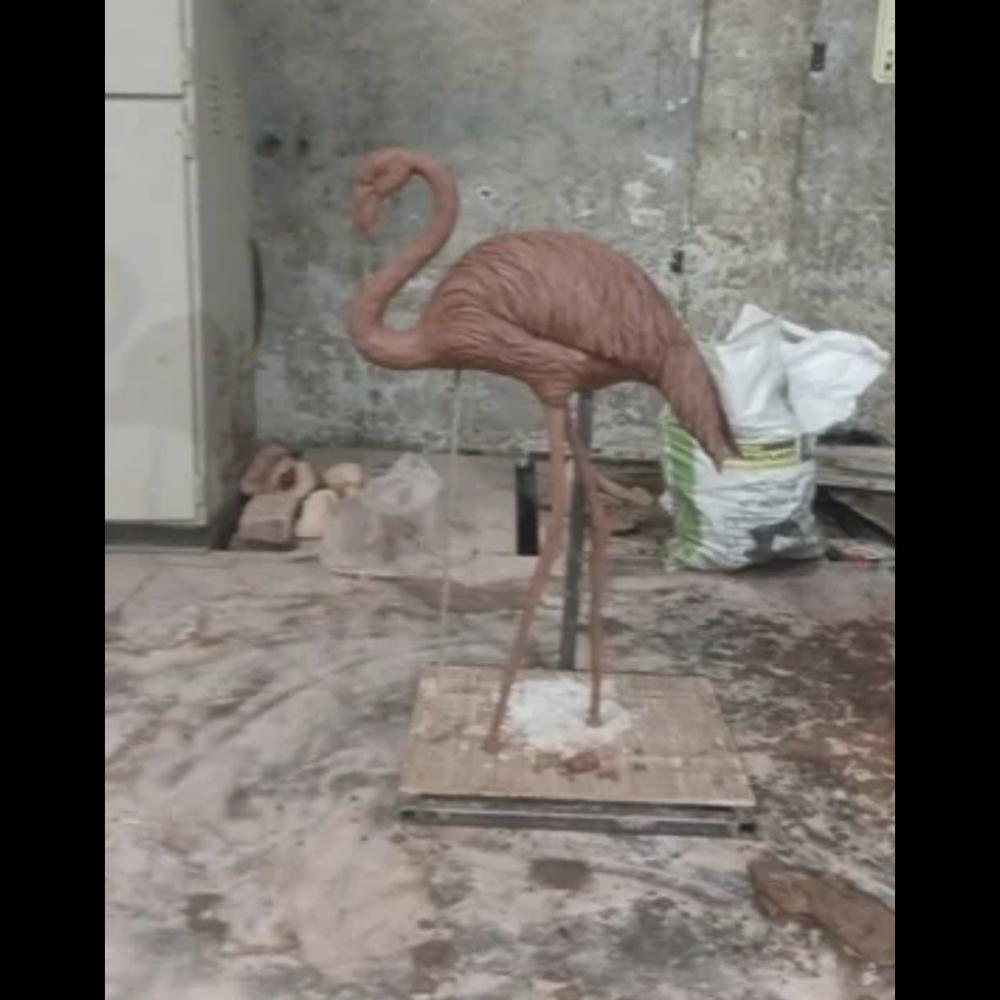 Frp Animal Statue - Fiberglass Material, Standard Size | Black & White Color, Smooth Surface Treatment, Powder Coated For Outdoor Durability
