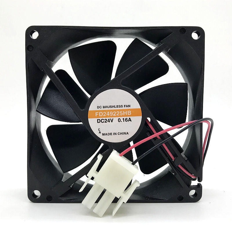 Y.S. TECH FD249225HB 9025 24V Cooling Fan 0.16A 9CM Fan