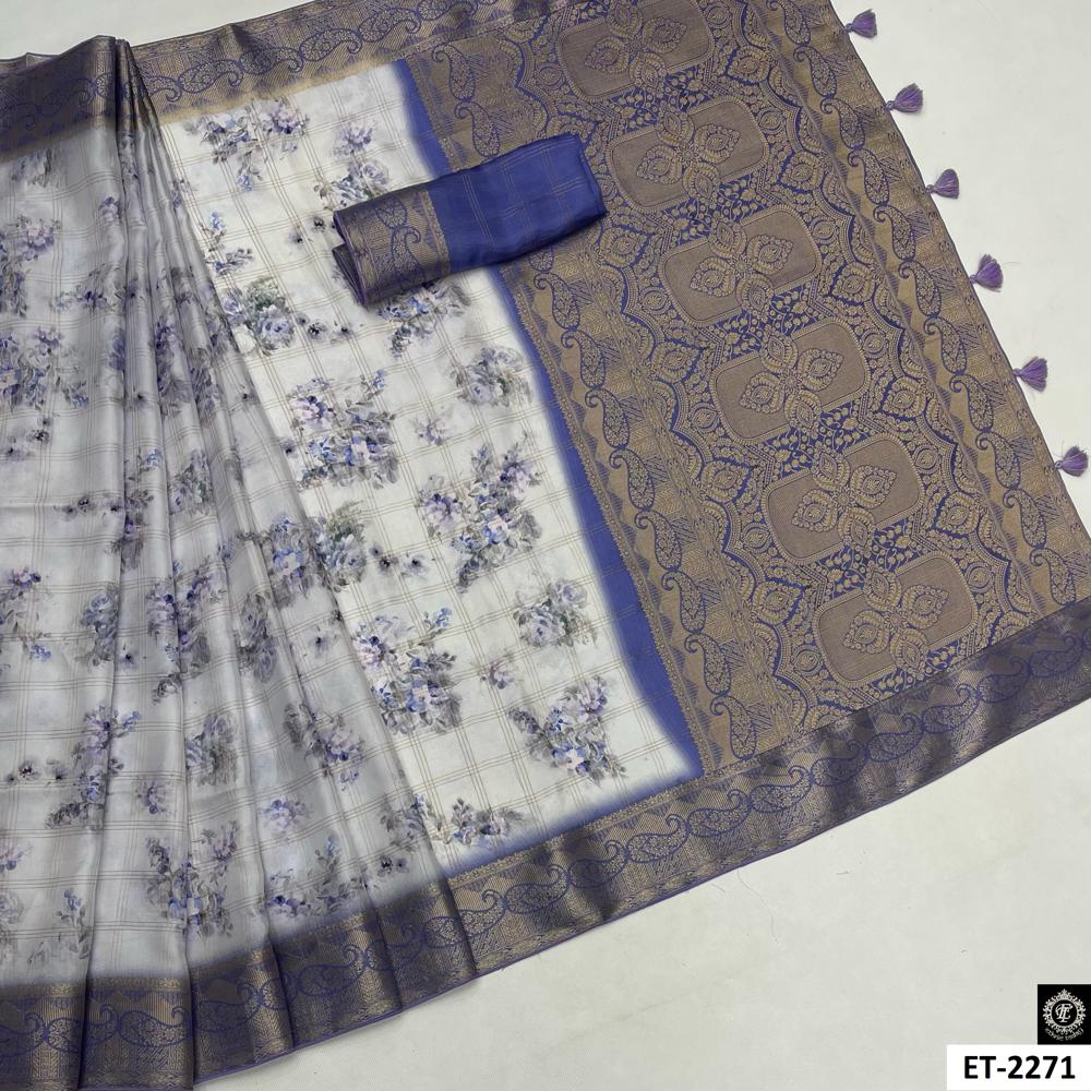 LAVENDER SAREE