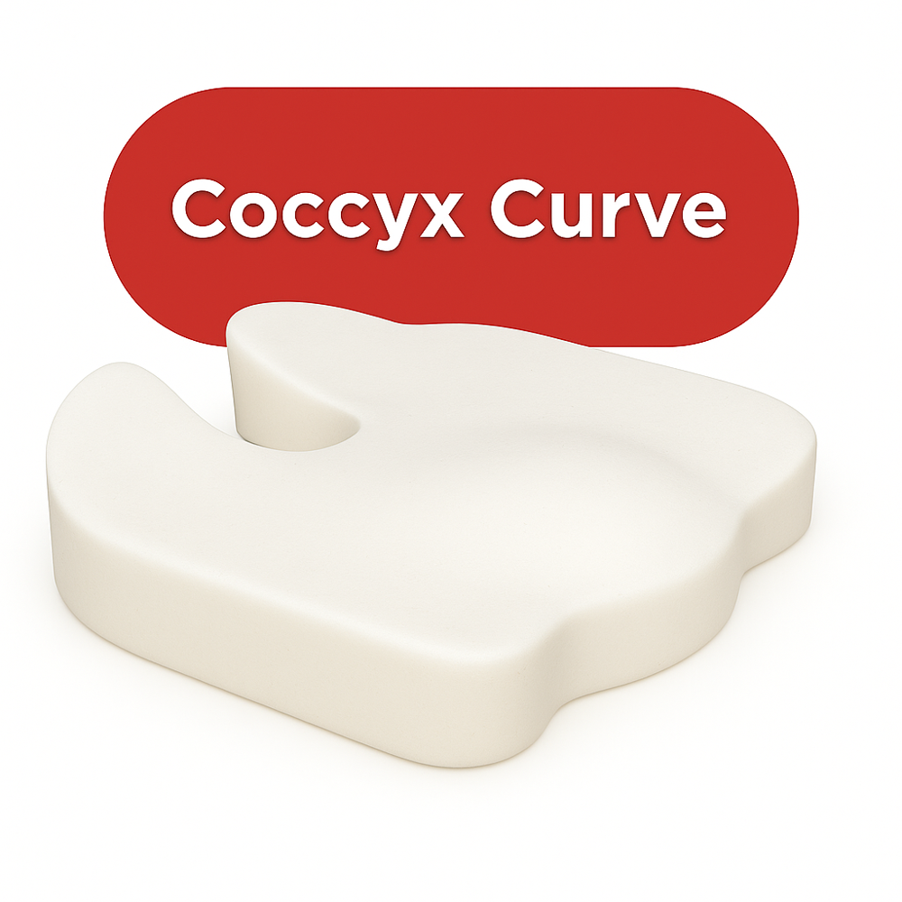 Coccyx Curve Spine Care- Memory Foam