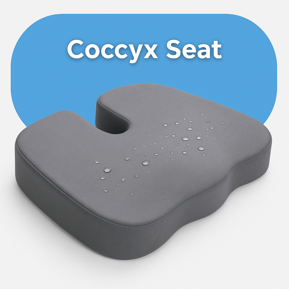 Coccyx Seat Standard Spine Care - Memory Foam