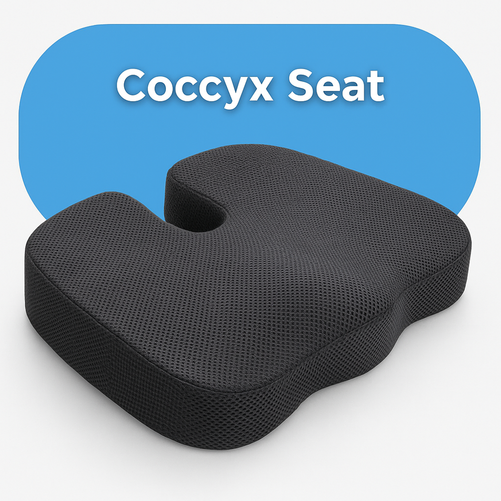 Coccyx Seat Standard Spine Care - Memory Foam