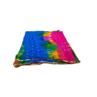 Silk Bandhej Gota Patti Dupatta