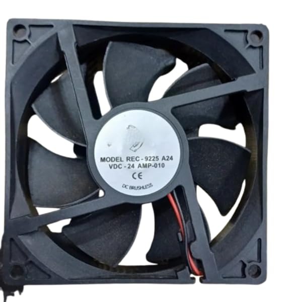 REXNORD REC-9225 A24 Axial Fan 24V-0.10 DC Brushless Air Cooling Fan 3000 RPM 92 * 92 * 25mm 2pin