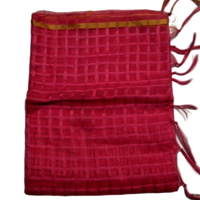Ladies Banarasi Silk Check Dupatta - Color: Multicolor