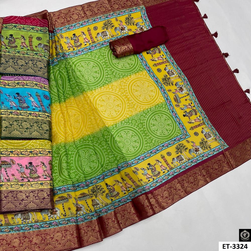 TRENDY FANCY MULTI SAREE