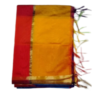 Plain Banarsi Cotton Dupatta