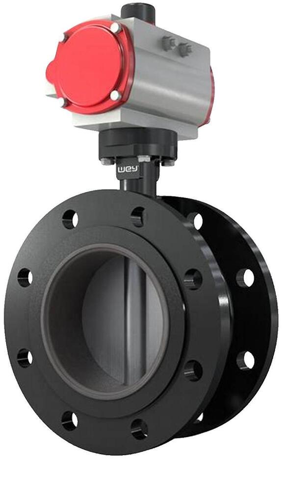 Pneumatic Butterfly Damper - Application: Industrial Use