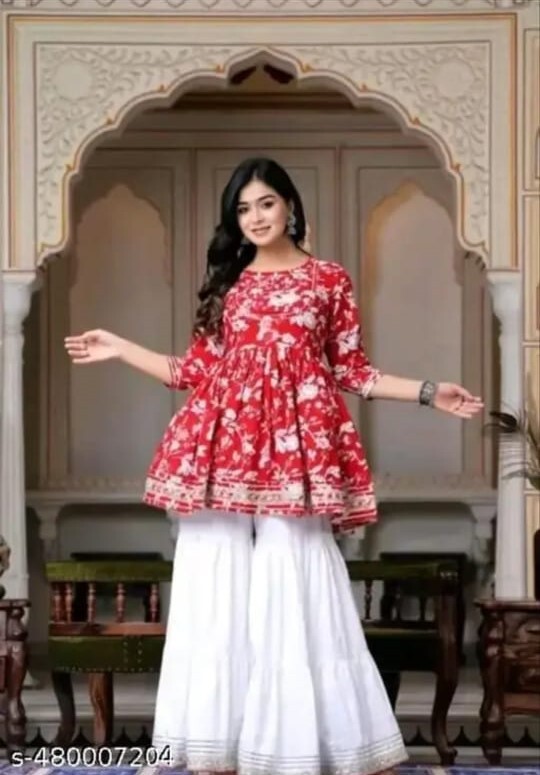 women wear sharara