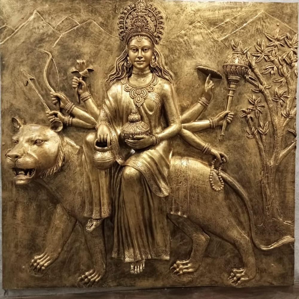 Goddess Wal Mural - Color: Golden