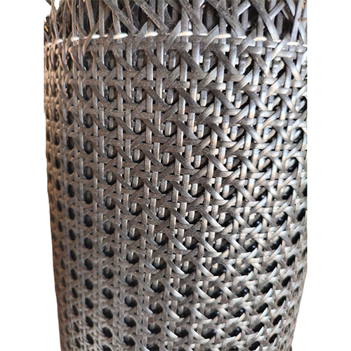 Black Colour Hexagon Pvc Rattan Cane - Characteristics: Quick Dry