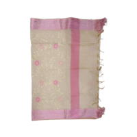 Flower Printed Banarasi Cotton Dupatta