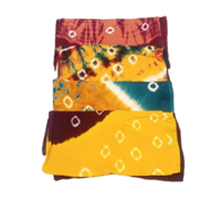 Cotton Bandhej Dupatta - Color: Multicolor