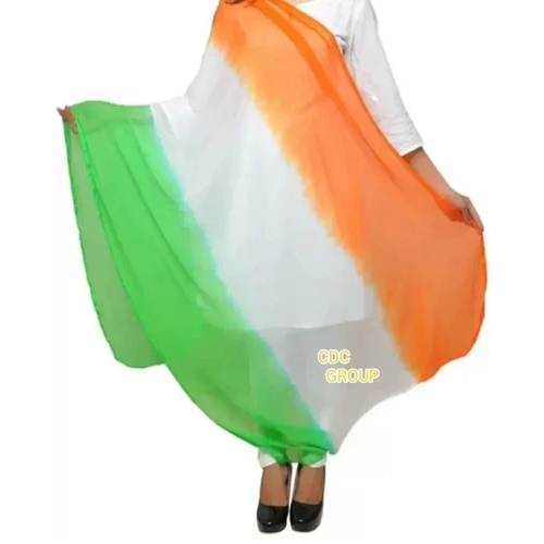 Chiffon Tiranga Dupatta