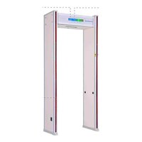 Sundigital Walk Through Metal Detector With Temperature Scanner - Frequency: 4-8 Kilohertz ( Khz )