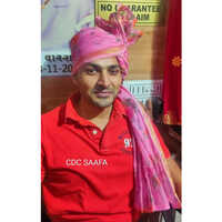 Wedding Turban - Color: Peach