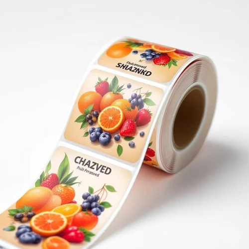 Food Product Labels - Color: Multicolor
