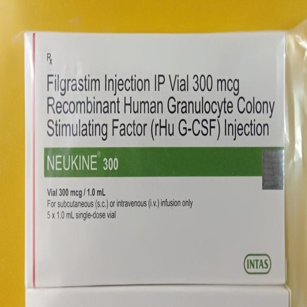 Neukine-300 Filgrastim 300mcg Injection - Origin: India