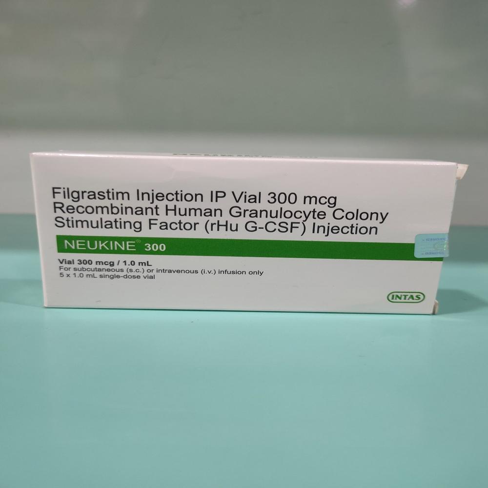 Neukine-300 Filgrastim 300mcg Injection - Origin: India