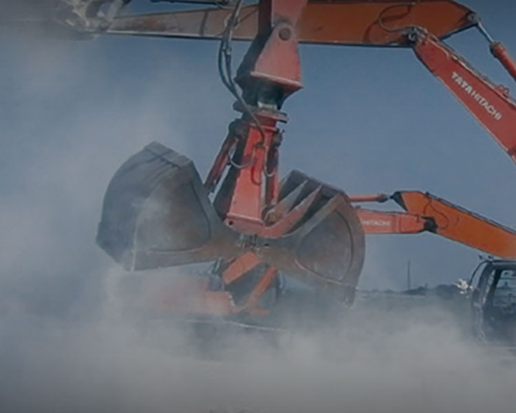 Excavator Hydraulic Clampshell