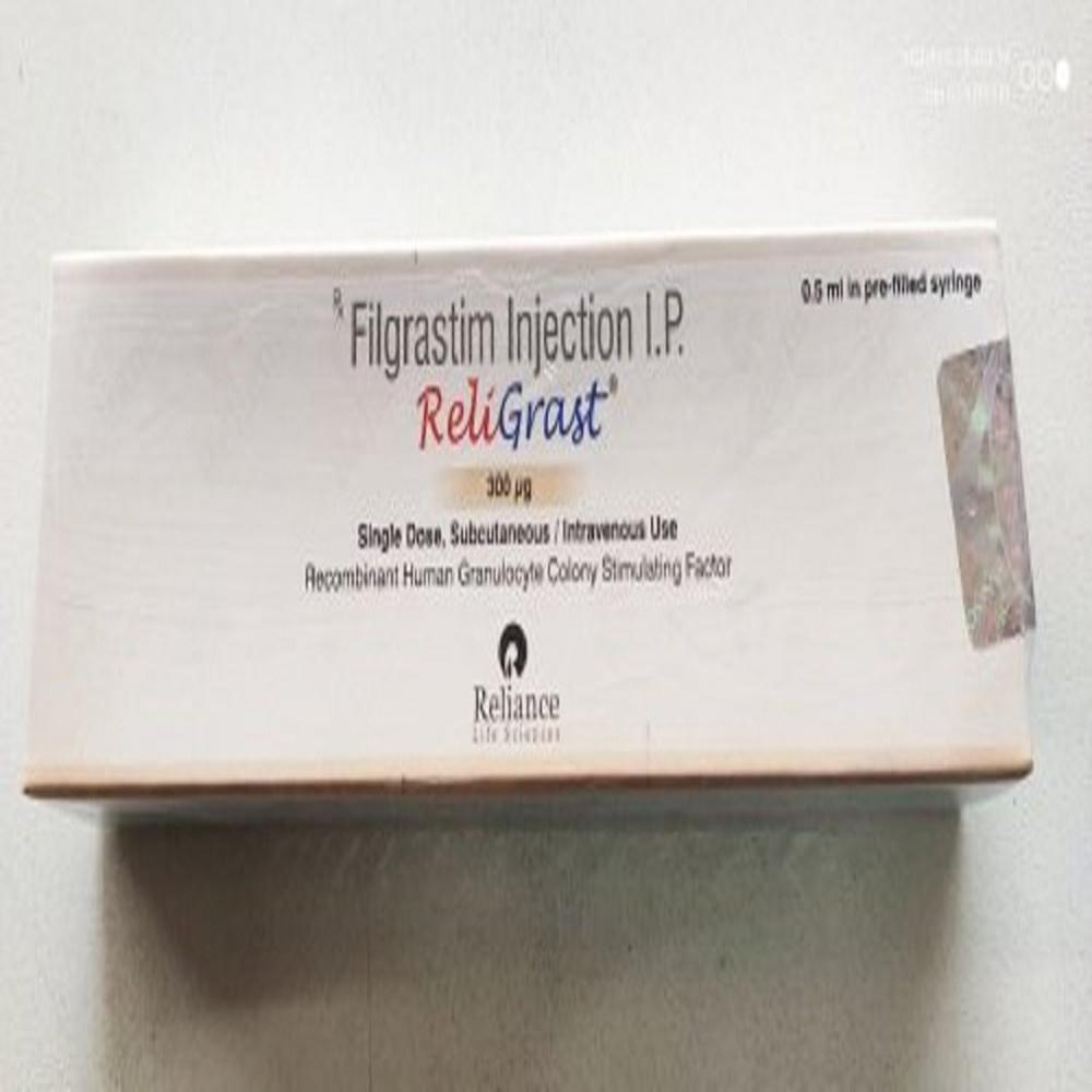 Religrast (Pfs) Filagrastim 300mcg Injection - Origin: India