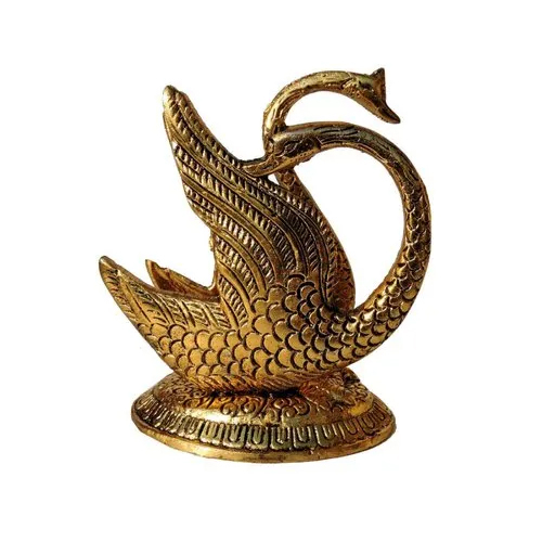Brass Swan Set - Color: Golden