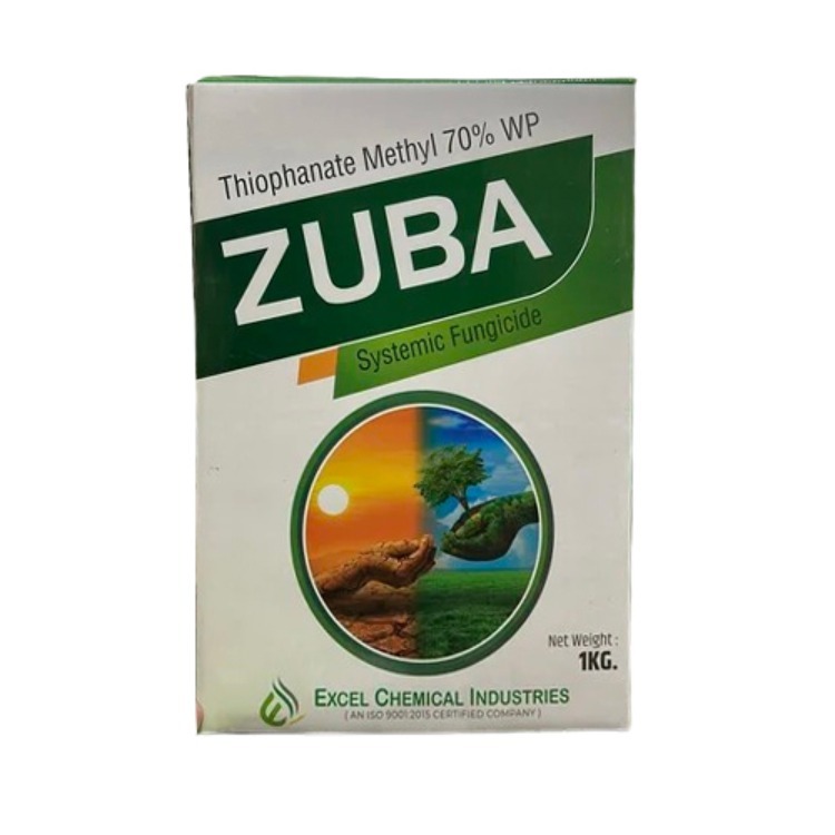ZubaThiophanate Methyl 70% WP Systemic Fungicide