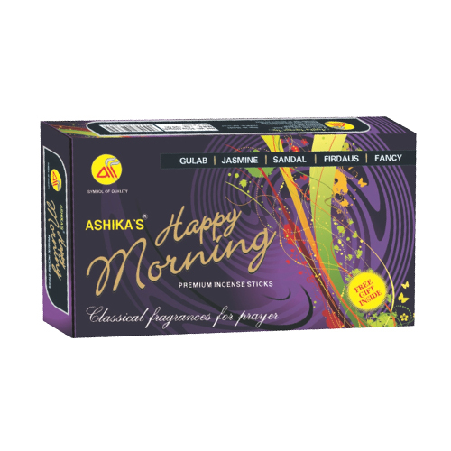 300G 5 In 1 Happy Morning Incense Sticks - Burning Time: 30A 45 Approx. Minutes