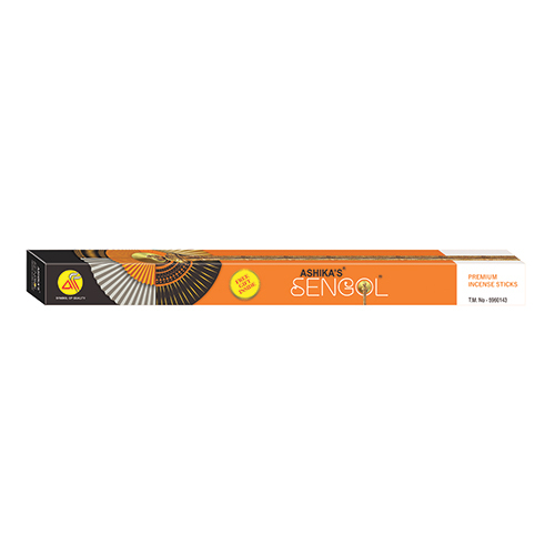 50G 12 Inch Sengol Long Incense Sticks - Burning Time: 30A 45 Approx. Minutes