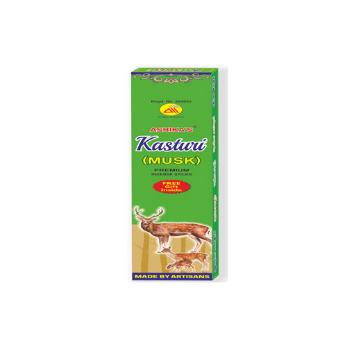18G Kasturi Incense Sticks - Burning Time: 30A  45 Approx. Minutes
