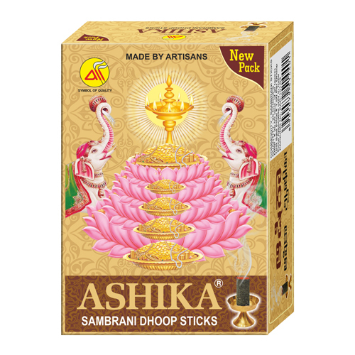 Lakshmi Dhoop Sticks Pack Of 12 Pcs - Burning Time: 30A 45 Approx. Minutes