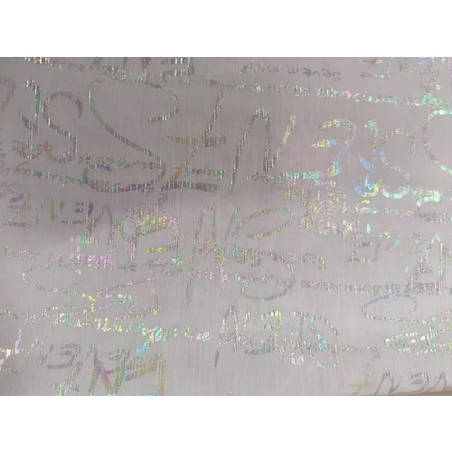 Foil Print Polyester Fabric