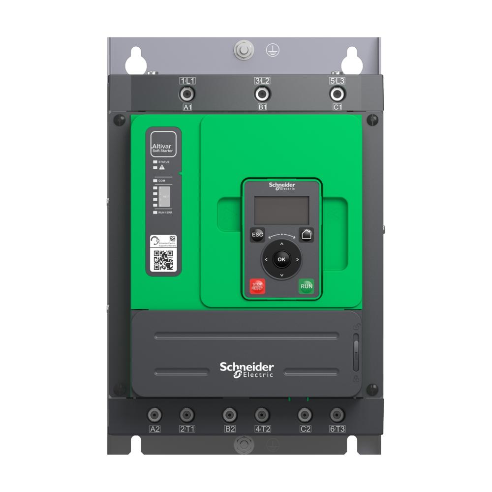 Ats480c11y-soft Starter, Altistart 480, 110a, 208 To 690v Ac, Control Supply 110 To 230v Ac - Application: Process And Infrastructures