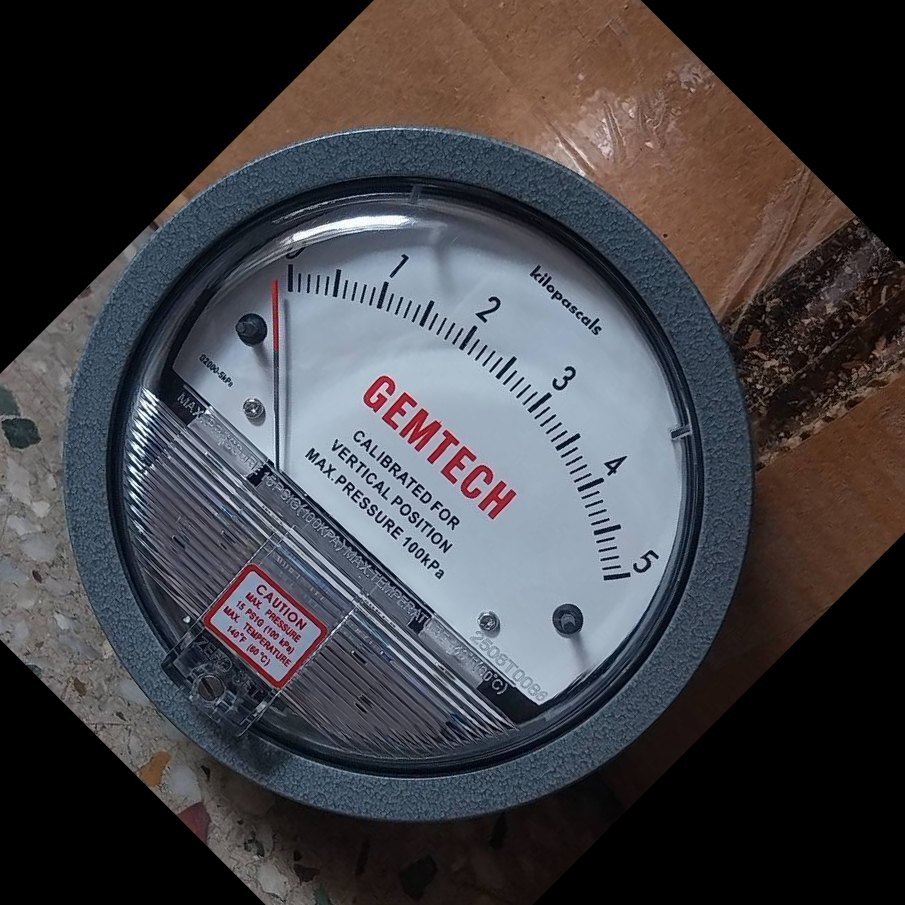 India GEMTECH DIFFERENTIAL PRESSURE GAUGE WHOLESALER From Gotri Vadodara 390021 Gujarat India