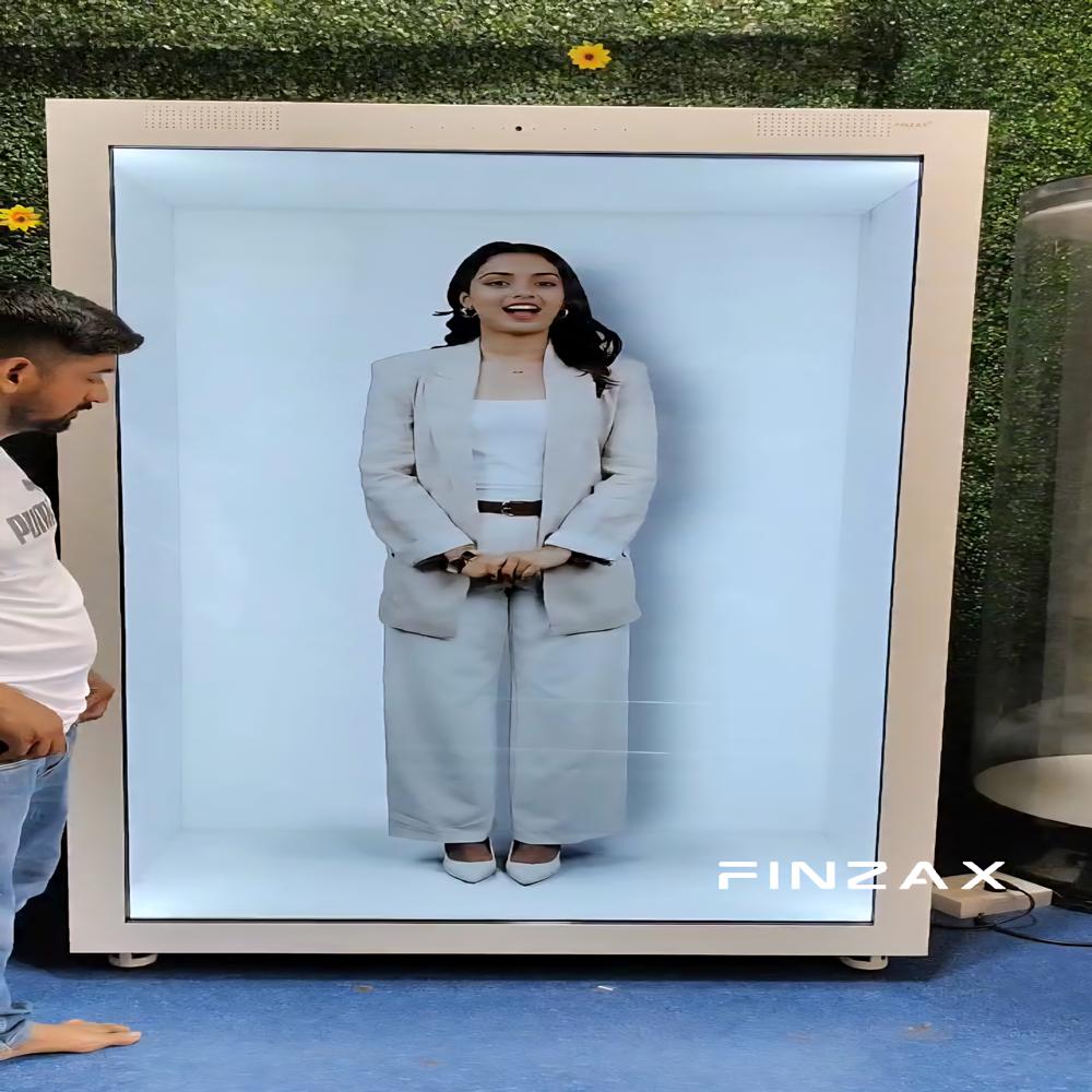 Transparent 3D Holobox 86 Inch