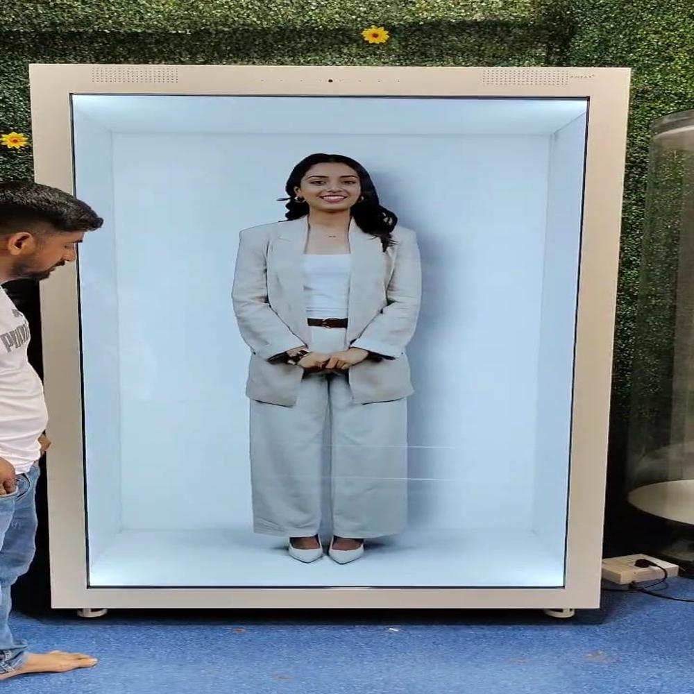 Transparent 3D Holobox 86 Inch