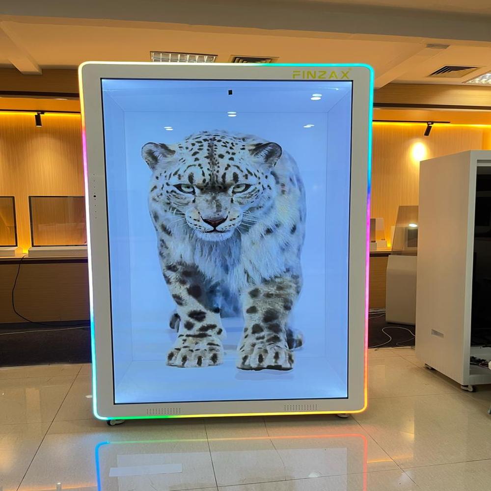 Transparent 3D Holobox 86 Inch