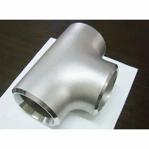 Tee Pipe Fittings - Color: Silver