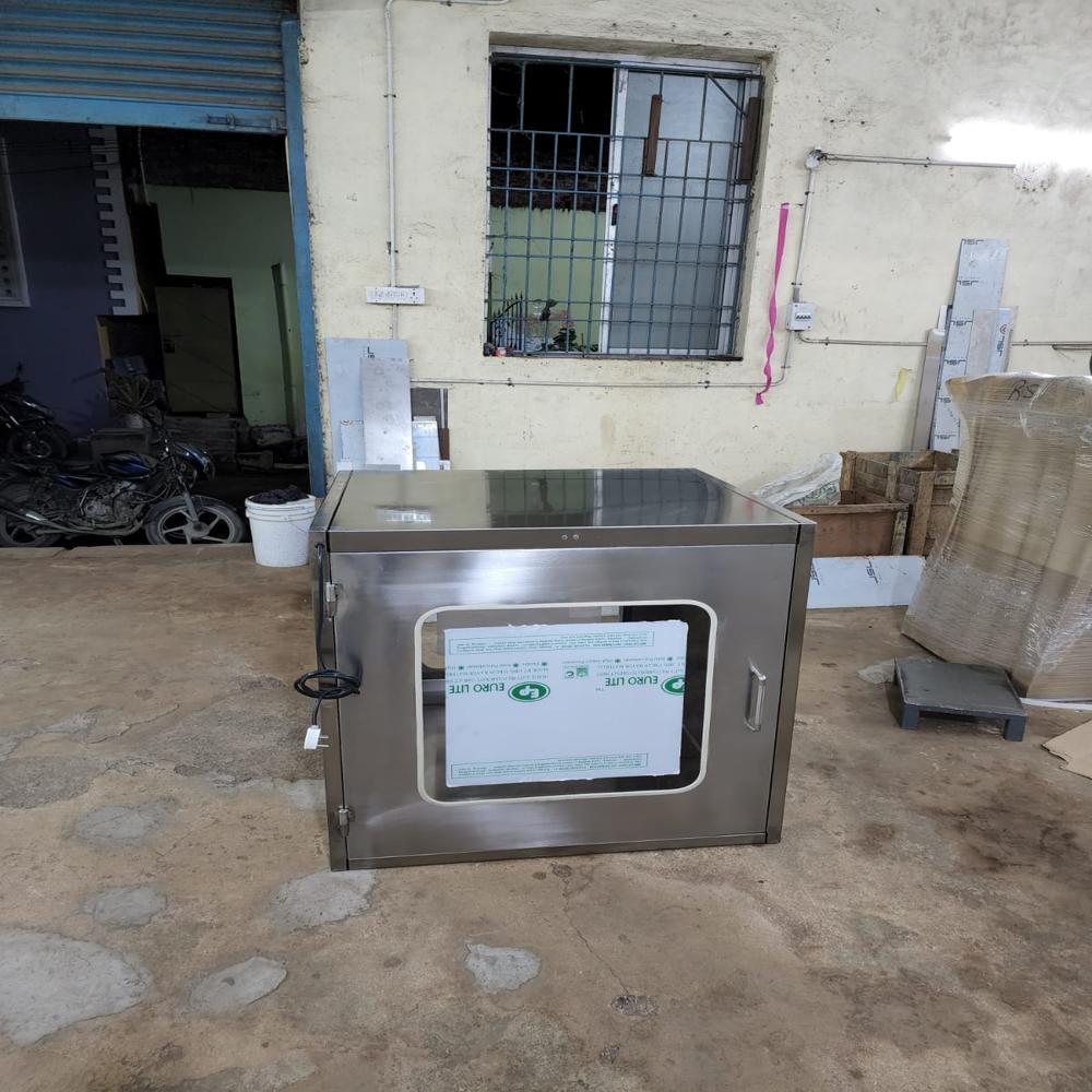 Static pass box OD 450x450x450