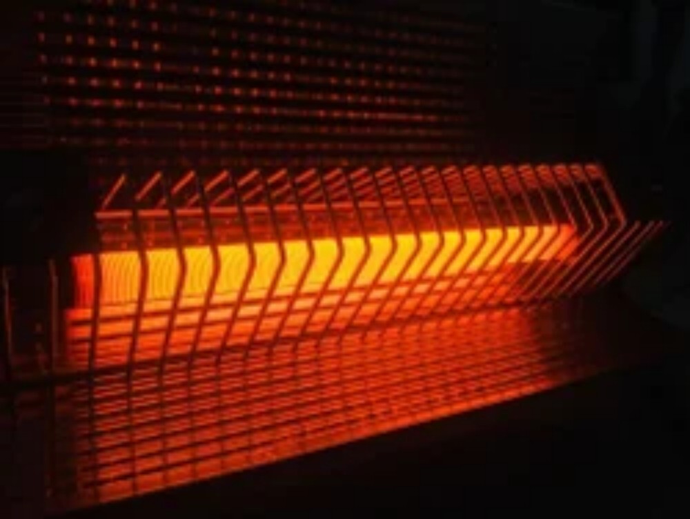 H1 Black Infrared Room Heater