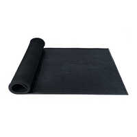 Chloroprene (neoprene) Sheets - Color: Black