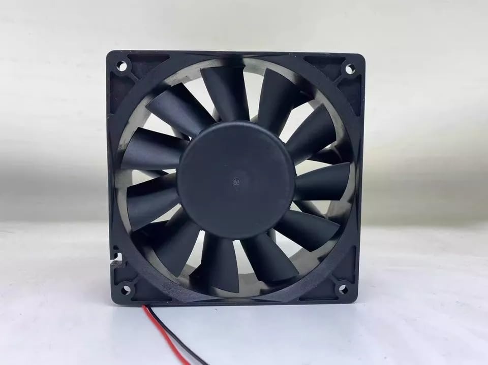 ADDA AS12024HB389100 Axial Fan 24V-2.10A DC Brushless Air Cooling Fan 4000 RPM 120 * 120 * 38mm 2Wire