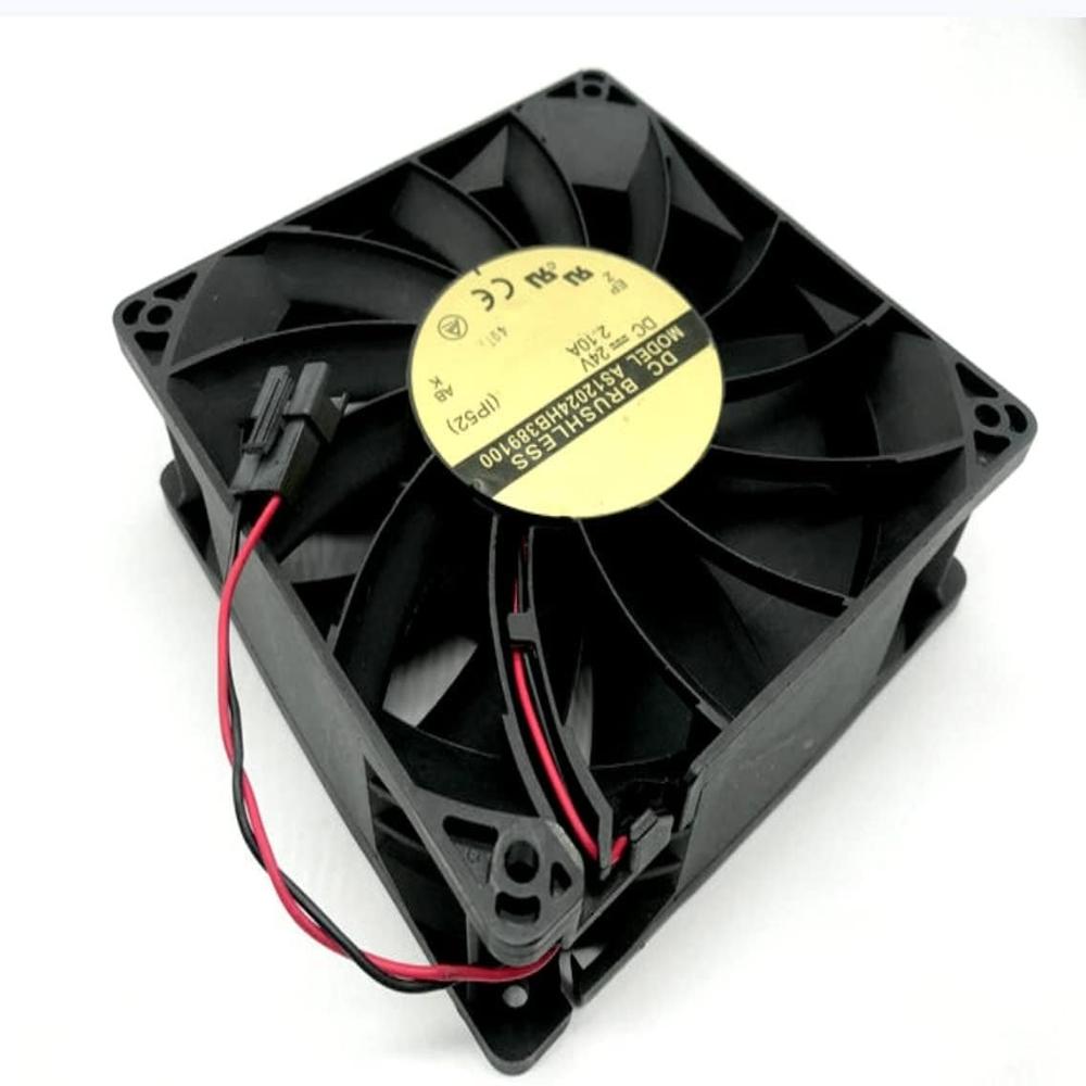 ADDA AS12024HB389100 Axial Fan 24V-2.10A DC Brushless Air Cooling Fan 4000 RPM 120 * 120 * 38mm 2Wire
