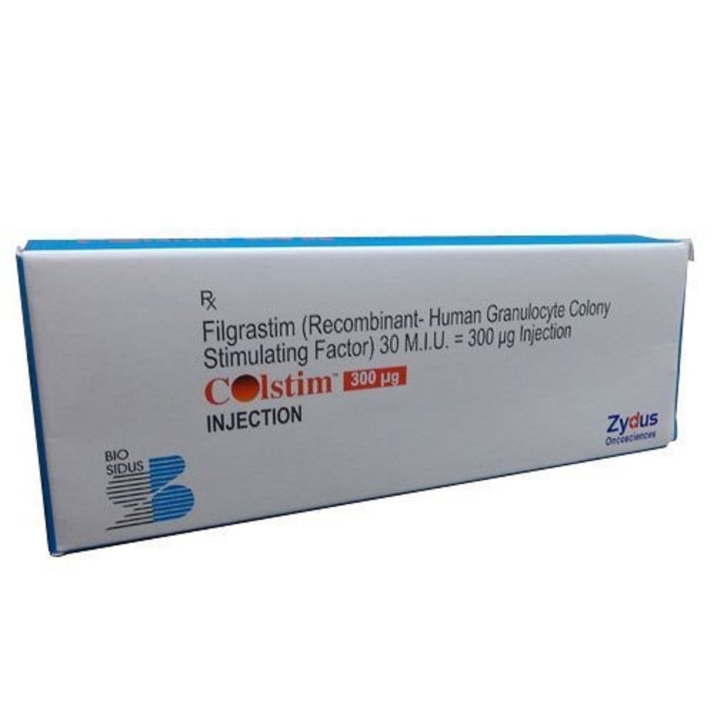 Colstim Filgrastim 300mcg Injection - Origin: India