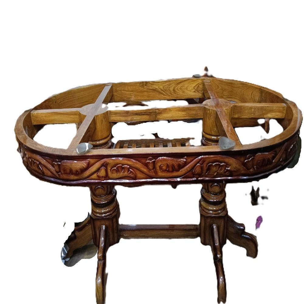 6 Seater Oval Dining Table