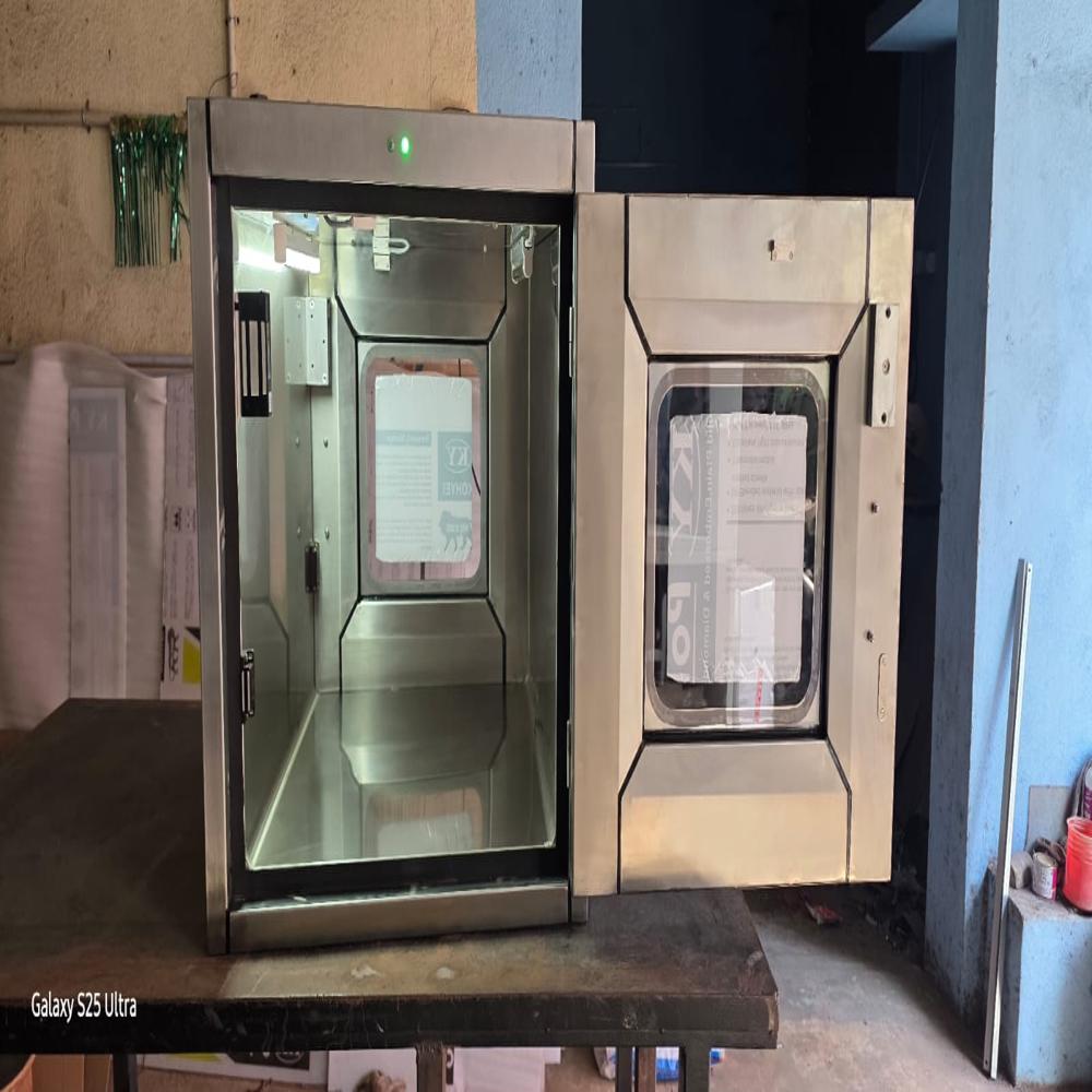 Static Pass Box Od 900x900x900 - Air Volume: 400 Ft3/min (Cfm)