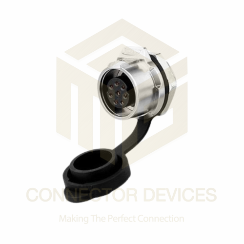 LP-16 250V 5A 8Pin Female Socket IP67 Waterproof Power Connector Metal Shell Solder Terminal